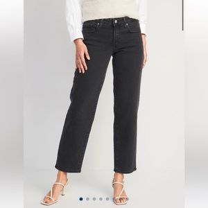 Old Navy O.G. Loose Low-Rise Black Jeans